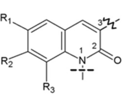 Kernstruktur der chemischen Verbindung 2-Chinolon-1,3-diyl
